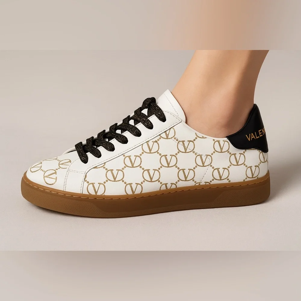 Valentino Low-Top Sneakers‎ – Size 9 – Made in Italy – New (No Box)